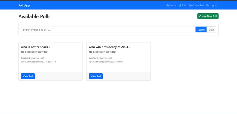 Express Poll Platform